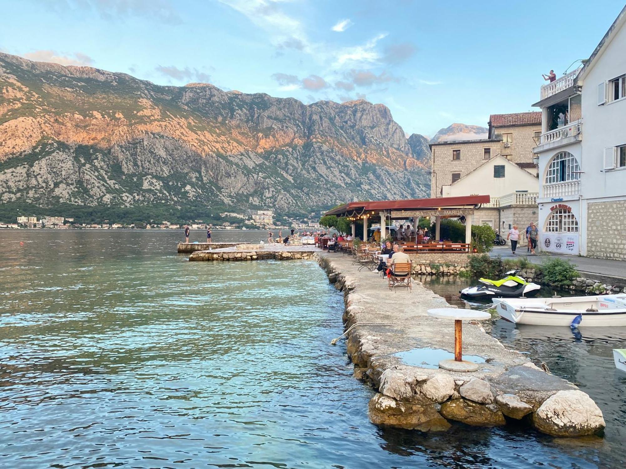 Lux Boka Sea View Apartment Kotor Dış mekan fotoğraf
